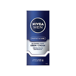 NIVEA Men Protect & Care drėkinamasis veido kremas 75 ml