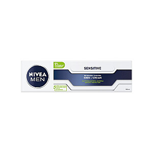 NIVEA Men Sensitive raminamasis skutimosi kremas 100 ml