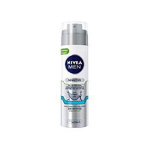 NIVEA Men Sensitive skutimosi gelis barzdai, 3 dienos, 200ml