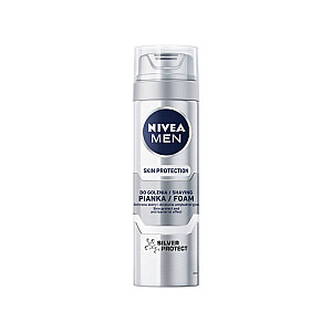 Пена для бритья NIVEA Men Skin Protection Silver Protect 200 мл