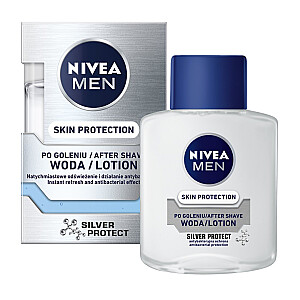 NIVEA Men Skin Protection средство после бритья Silver Protect 100 мл