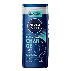 NIVEA Men Ultra Charge гель для душа 250мл