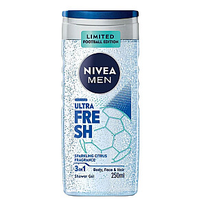 NIVEA Men Ultra-fresh dušo želė 250 ml