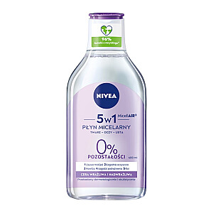 NIVEA MicellAir Skin Breathe rūpestingas micelinis skystis jautriai ir itin jautriai odai 400ml