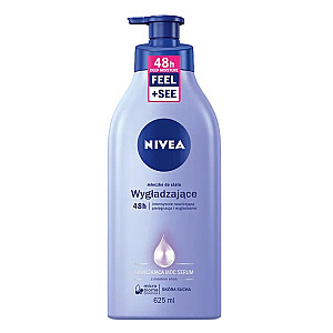 NIVEA Moisturizing Power Serum разглаживающее молочко для тела с помпой 625мл