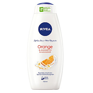 NIVEA Orange & Avocado Oil Care dušo maitinamoji dušo želė 750 ml