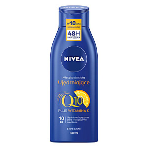 NIVEA Q10+ Stangrinamasis kūno pienas su vitaminu C, 400 ml