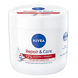 NIVEA Repair & Care drėkinamasis ir regeneruojantis kremas 400ml