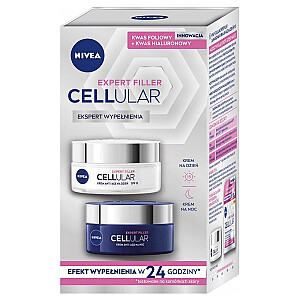 NIVEA SET Hyaluron Cellular Filler дневной крем против морщин 50 мл + ночной крем против морщин 50 мл