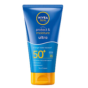 NIVEA Sun Protect & Moisture drėkinamasis kremas nuo saulės SPF50+ 150ml