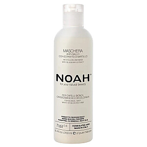 NOAH For Your Natural Beauty Anti-Yellow 2,6 plaukų kaukė, naikinanti plaukų geltonumą, 250 ml