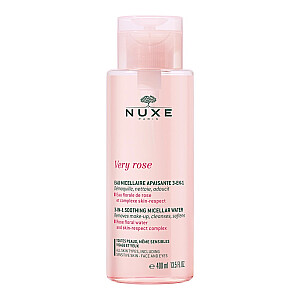 NUXE Very Rose Cleansing Water Sensitive Skin rožių vanduo veidui 400 ml