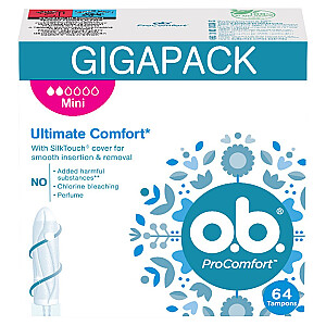 O.B. Tamponai ProComfort Mini 64 vnt.