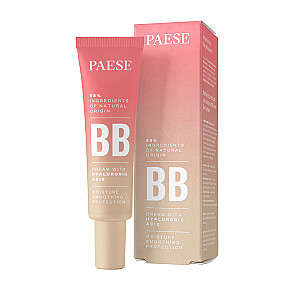 PAESE BB kremas su hialurono rūgštimi natūraliais dažais BB kremas su hialurono rūgštimi 03W Natural 30ml