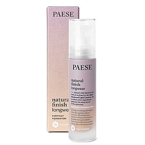 PAESE Natural Finish Longwear Foundation makiažo pagrindas 1,5 30 ml