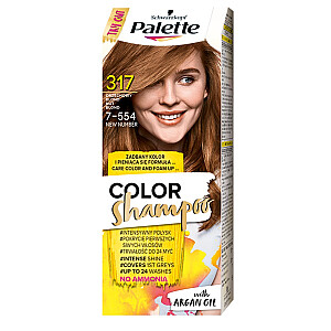 Shampoo-dae PALETTE Color Šampūnas 24 plovimams 7-554 Walnut Blonde