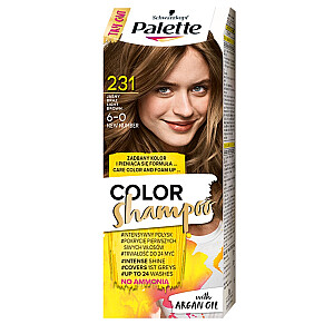 PALETTE Color Shampoo окрашивающий шампунь на 24 мытья 8-00 Светло-Коричневый