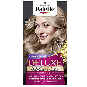 Permanentiniai plaukų dažai PALETTE Deluxe Oil-Care Color su mikroaliejais 9-11 Cool Light Rose Blonde