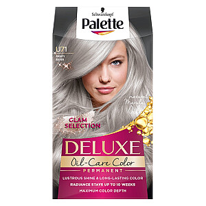 Permanentiniai plaukų dažai PALETTE Deluxe Oil-Care su mikroaliejais U71 Frosty Silver