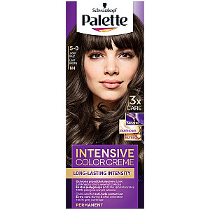 PALETTE Intensiv Color Creme Hair Colorant kreminiai plaukų dažai N4 Šviesiai rudi