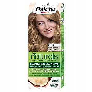Краска для волос PALETTE Permanent Naturals Color Creme с медом и маслом арганы 300 (8-0) Светло-русый 