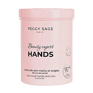 PEGGY SAGE Beauty Expert apsauginis kremas rankoms ir nagams su taukmedžio sviestu 300ml