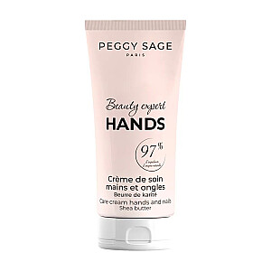 PEGGY SAGE Beauty Expert apsauginis kremas rankoms ir nagams su taukmedžio sviestu 50ml