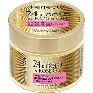 PERFECTA Cream-booster kūnui 24K Gold & Rose 300g