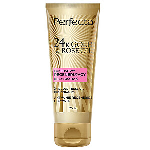 PERFECTA rankų kremas 24K Gold&Rose 75ml