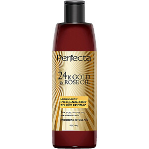 PERFECTA dušo želė 24K Gold&Rose Honey 400 ml