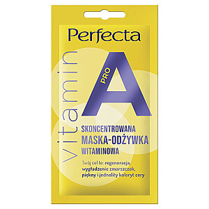 PERFECTA Beauty Vitamin Pro Koncentruota kaukė - vitaminų kondicionierius 8ml