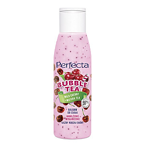 PERFECTA kūno balzamas Bubble Tea Wild Cherry+ Matcha arbata 100ml