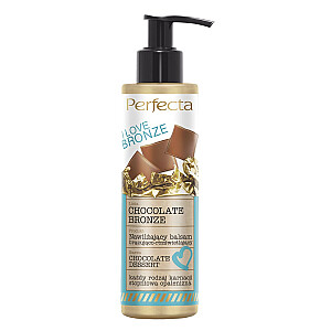 PERFECTA Chocolate Bronze увлажняющий бальзам-бронзатор Chocolate Dessert 195мл