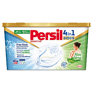 PERSIL Discs Sensitive Laundry kapsulės 28 vnt.