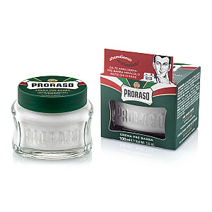 PRORASO Green Pre Barba освежающий крем перед бритьем с маслом эвкалипта 100мл