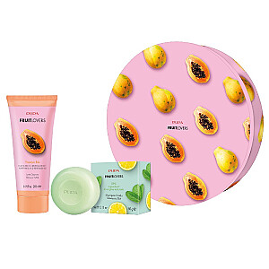 PUPA SET Fruit Lovers Папайя гель для душа 200мл + шампунь 60г