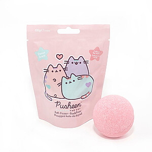 PUSHEEN Bath Fizzer putojanti vonios bomba Braškių 100g