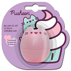 PUSHEEN Lipbalm 3D lūpų balzamas vaikams Braškių 4g