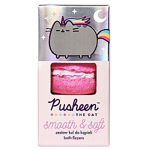 PUSHEEN The Cat Bath Fizzers kule do kąpieli Smooth & Soft 3x50г