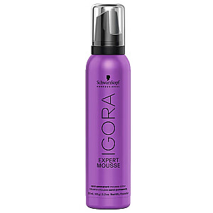 SCHWARZKOPF PROFESSIONAL Igora Expert Mousse putų plaukų dažai 7-65 Light Cedar Blonde 100ml