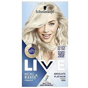 SCHWARZKOPF Live Intense Bleach осветлитель для волос 00A Absolute Platinum