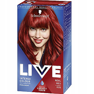 Plaukų dažai SCHWARZKOPF Live Intense Color 035 Real Red 