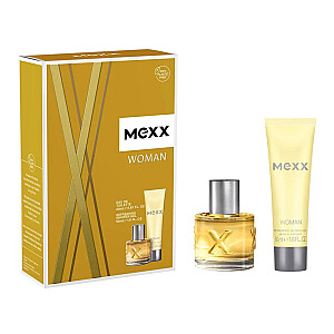 SET MEXX Woman EDT purškiklis 20ml + DUŠO ŽELIS 50ml