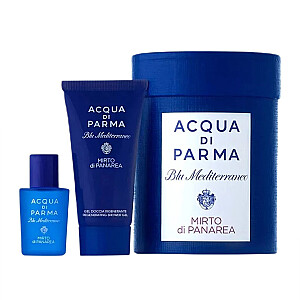 МИНИАТЮРНЫЙ НАБОР ACQUA DI PARMA Blu Mediterraneo Mirto Di Panarea EDT 5 мл + ГЕЛЬ ДЛЯ ДУША 20 мл