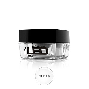 SILCARE High Light Led Gel, однофазный прозрачный гель для ногтей средней густоты, 30 г