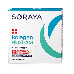 SORAYA Kolageną ir elastiną atkuriantis drąsus kremas dienai ir nakčiai 50ml