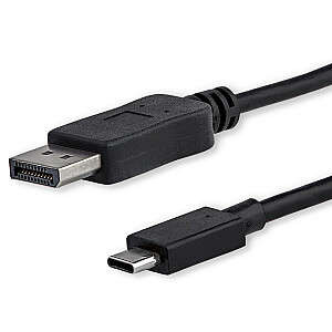 C TIPO USB KABELAS EKRANUI / ADAPTERIUI, 1M – USB-C Į DP – 4K