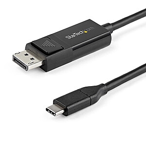 3,3 pėdos. USB KABELAS C-DP 1.2/1.2-BI-DIRECTIONAL-8K 60Hz