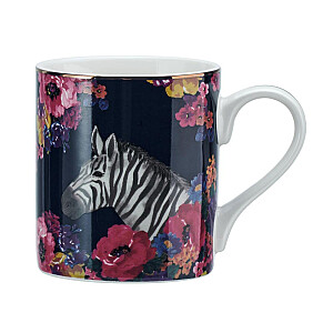 MIKASA WILD AT HEART PUODULIS ZEBRA 280ml, PORCELINAS, Mikasa