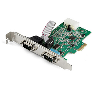 2 PCI EXPRESS RS232 KORTELĖS / UART 16950 PRIEDAS